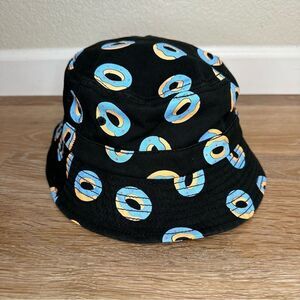 NWOT Odd Future OFWGKTA Black Donut Print Bucket Hat